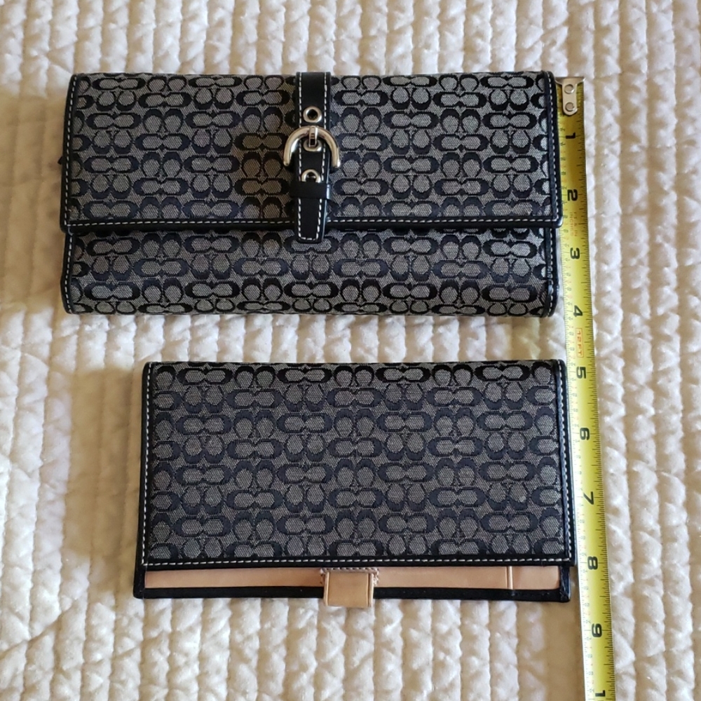Authentic Coach Wallet & Checkbook - image 7